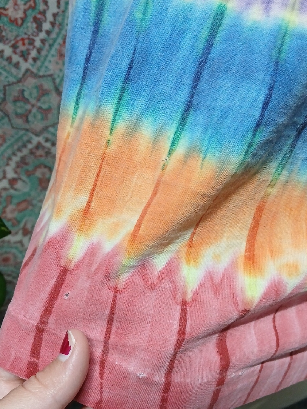 Unisex Neon Beachwear Puerto Vallarta Mexico Tie Dye Tank Top, No Size Tags (L?) - Picture 9 of 12